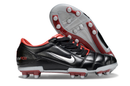 Chuteira Nike Total 90 - Preto/Vermelho