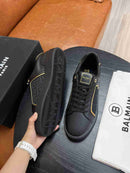 Sapatênis Balmain Paris Black / ouro