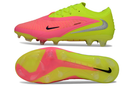 Chuteira Campo NIKE Phantom 6 Elite FG - Verde/Rosa