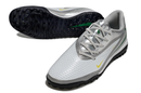 Chuteiras Nike Phantom 6  Academy - cinza/branco/verde