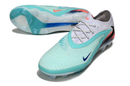 Chuteira Campo NIKE Phantom 6 Elite FG - Branco/Azul