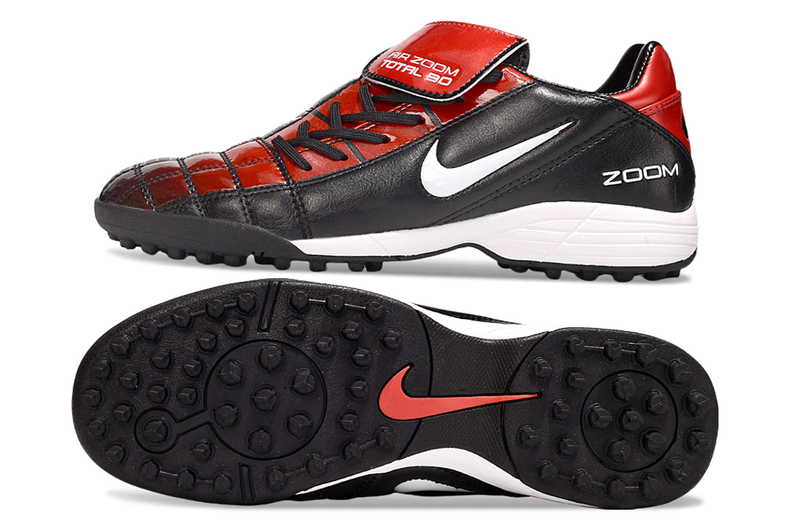 Chuteira Nike Air Zoom Total 90 - vermelho/preto