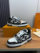 Tênis Louis Vuitton LV Trainer - Preto/Branco