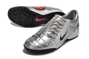 Chuteira Nike Society Total 90 - Prata/Preto