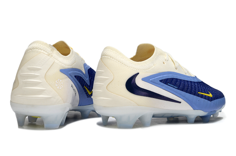Chuteira Nike Phantom 6 Elite LV8 - Azul e Branco