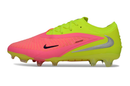 Chuteira Campo NIKE Phantom 6 Elite FG - Verde/Rosa