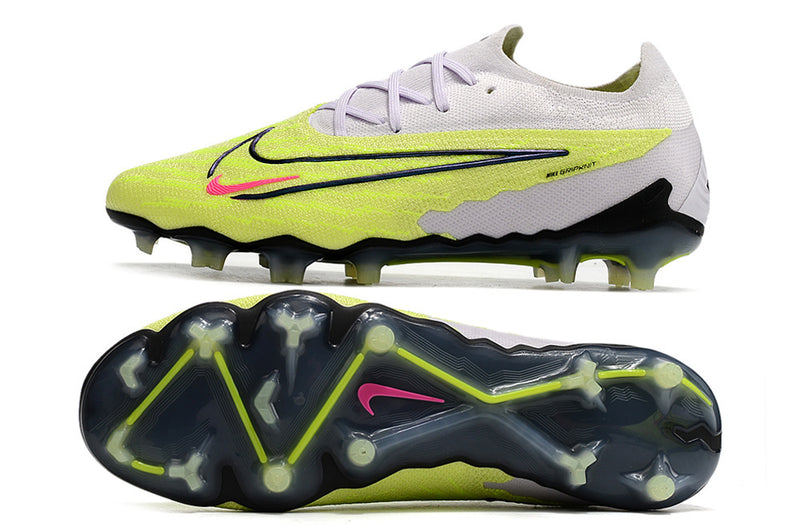 Chuteira Campo Nike Phantom GX Elite FG - verde/branco