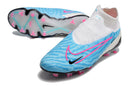 Chuteira Campo Nike Phantom GX Elite FG - Azul/branco