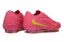 Chuteira Campo NIKE Phantom 6 Elite Low FG - Rosa/Amarelo