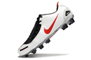 Chuteira Nike Total 90 Laser Elite FG - Branco/Vermelho