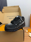 Louis Vuitton Black Crystal 'LV Trainer Maxi'