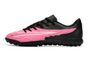Chuteira society Nike Phantom GX - Rosa/Branco/Preto