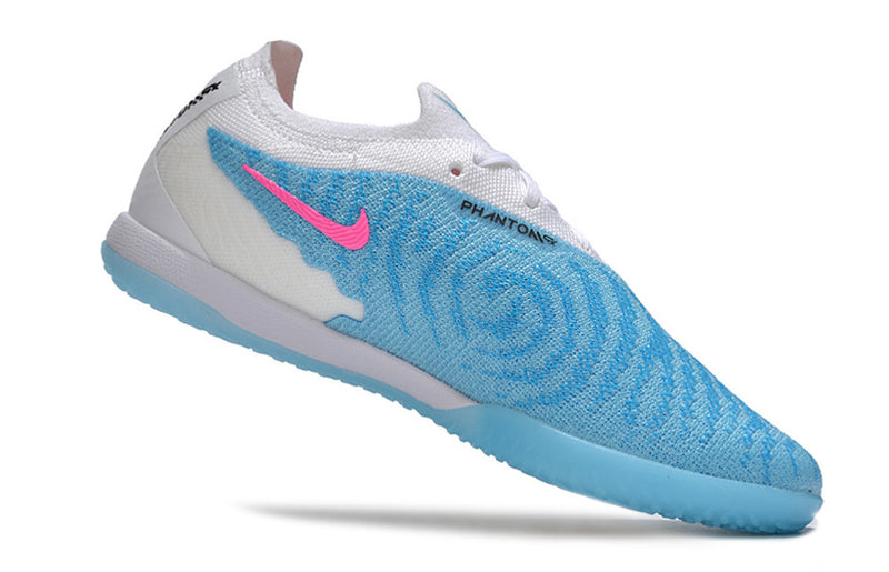 Chuteira Nike Phantom GX Elite Futsal - azul/branco