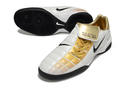 Chuteira Nike Total 90 - Branco/Dourado