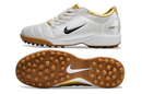 Chuteira Nike Society Total 90 lll - Branco/Dourado