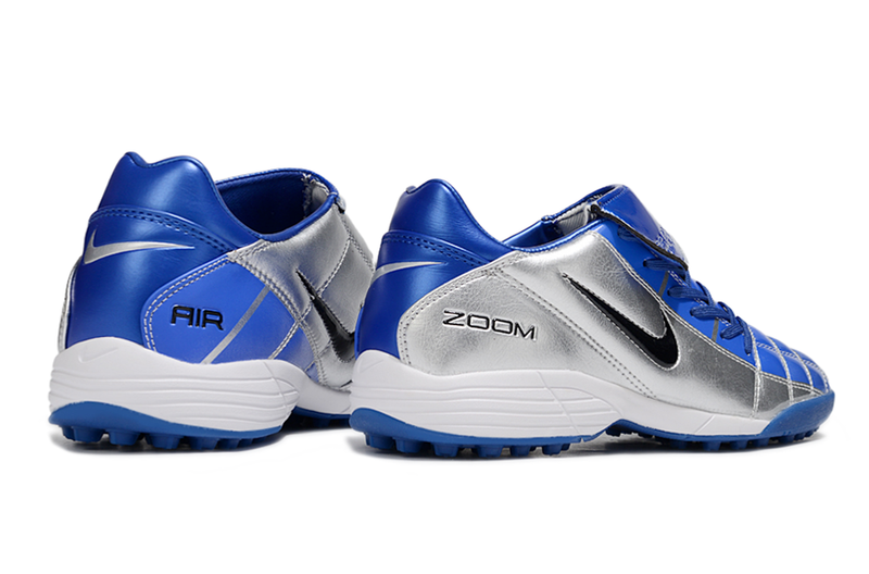 Chuteiras de futebol Nike Air Zoom Total 90 III TF - cinza/azul