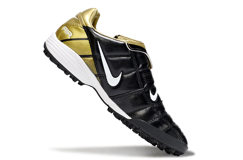 Chuteira Nike Air Zoom Total 90 III - Preta/Dourada
