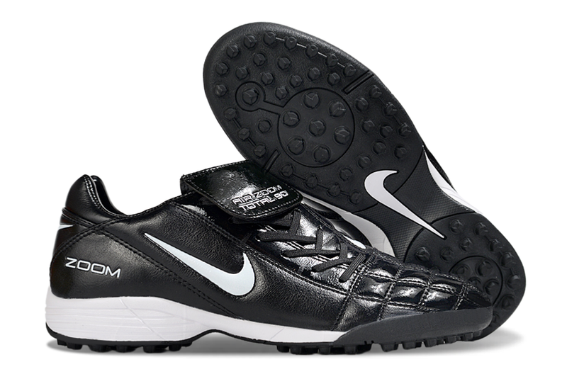 Chuteira Nike Total 90 - Preto/Prata