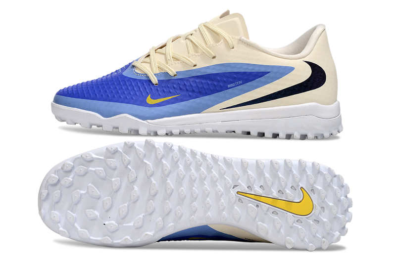Chuteira Nike Phantom 6 Elite - Azul/branco