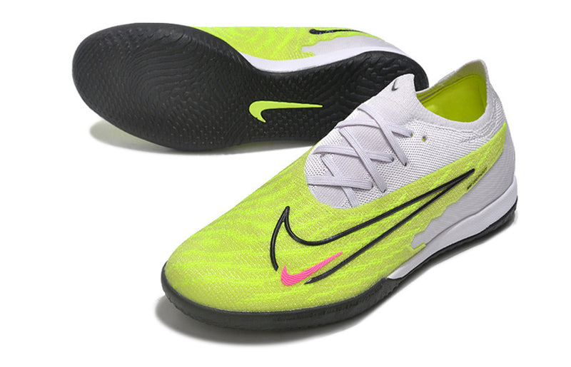 Chuteira Nike Phantom GX Elite Futsal - verde/branco