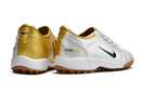 Chuteira Nike Society Total 90 lll - Branco/Dourado