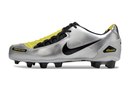 Chuteira Nike Total 90 Laser Elite FG - Cinza/Preta/Amarela