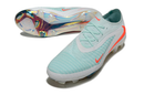 Chuteira Campo NIKE Phantom 6 Elite FG - Azul/Branco