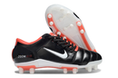 Chuteira Nike Zoom Total 90 FG - Preto/Branco/Vermelho
