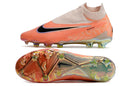 Chuteiras de Futebol Nike Phantom GX Elite FG - Laranja/Preto/Prata