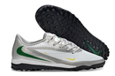 Chuteiras Nike Phantom 6  Academy - cinza/branco/verde