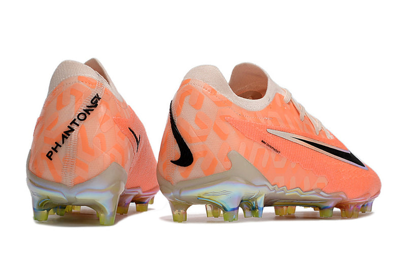Chuteira Nike Phantom GX Elite - Laranja/Preto/Branco