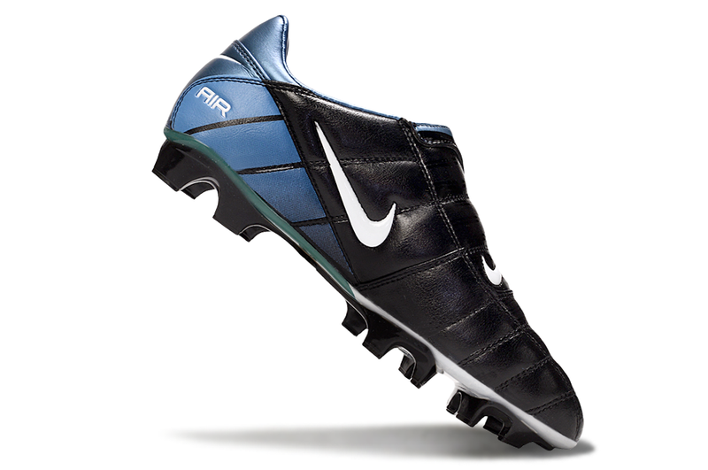 Chuteira Nike Total 90 - Preto/Azul