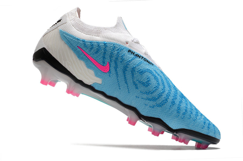 Chuteira Nike Phantom GX Elite FG - Azul/Branca