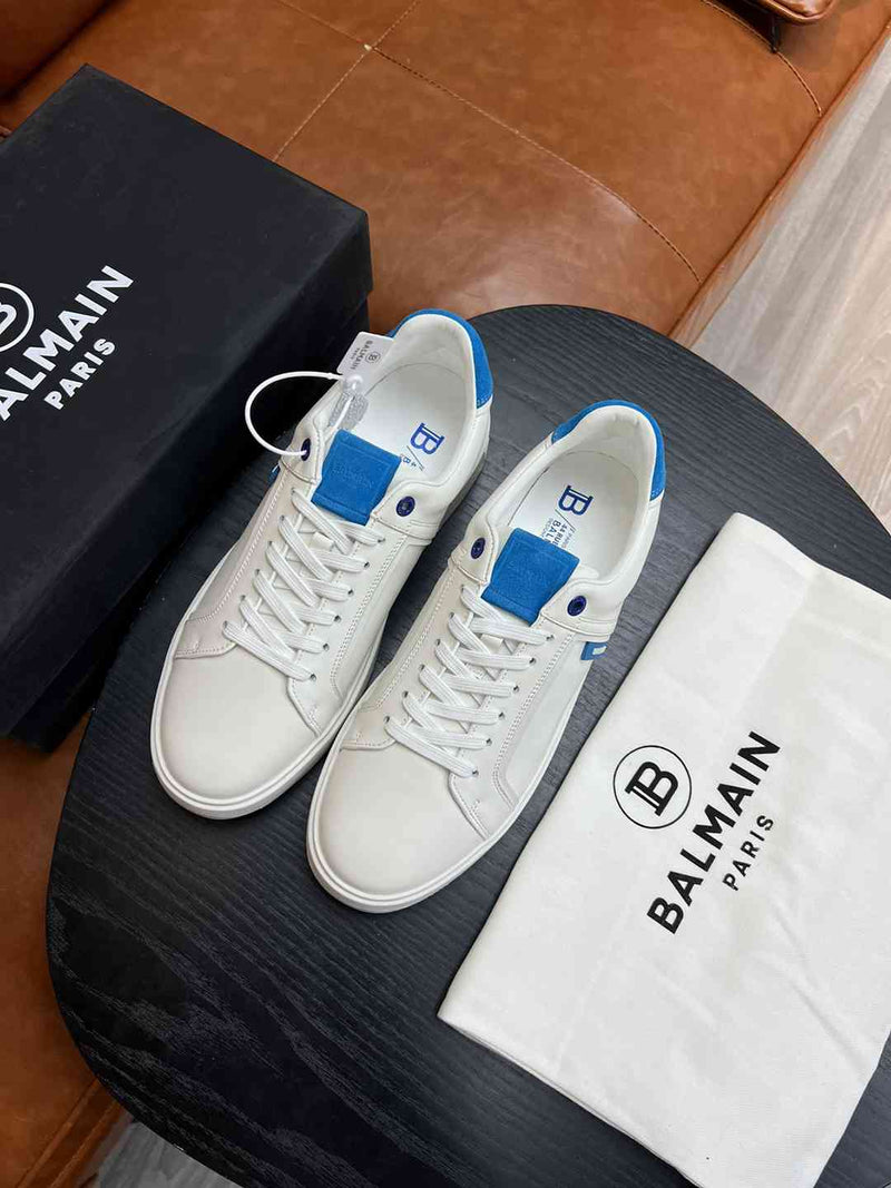Sapatênis Balmain Paris Branco/ Azul