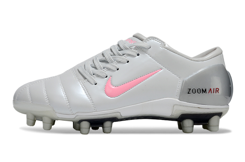 Chuteiras Nike Air Zoom Total 90 III FG - Prata/Rosa