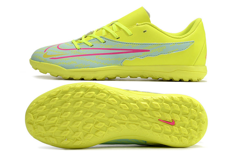 Chuteira Society Nike Phantom GX Academy  - Amarela/Verde