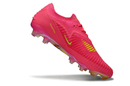 Chuteira Campo NIKE Phantom 6 Elite Low FG - Rosa/Amarelo