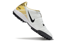 Chuteira Nike Total 90 - Branco/Dourado