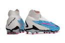 Chuteira Campo Nike Phantom GX Elite FG - Azul/branco