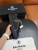Sapatênis Balmain Paris Black / ouro