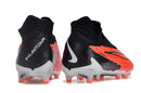 Chuteira Campo Nike Phantom GX DF Elite FG - Preta/Vermelha