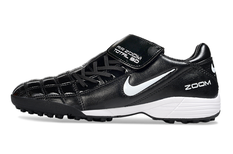Chuteira Nike Total 90 - Preto/Prata