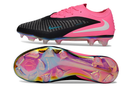 Chuteira Campo NIKE Phantom 6 Elite FG - Rosa/Preto