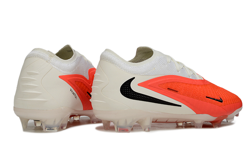 Chuteira Nike Phantom GX 3 Elite FG - Branco/Laranja