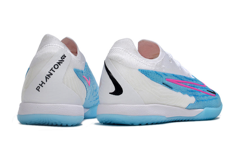 Chuteira Nike Phantom GX Elite Futsal - azul/branco