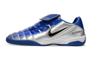 Chuteira Nike Total 90  - Cinza/Azul