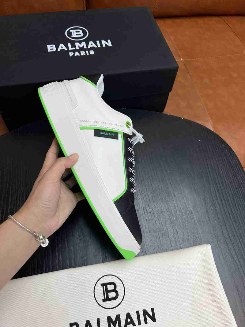Sapatênis Balmain Branco/ Verde