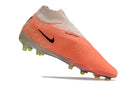 Chuteiras de Futebol Nike Phantom GX Elite FG - Laranja/Preto/Prata
