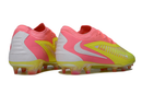 Chuteira Campo NIKE Phantom 6 Elite FG - Rosa/Amarelo