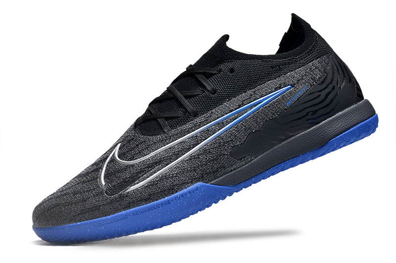 Chuteira Nike Phantom GX Elite Futsal - Black/Azul